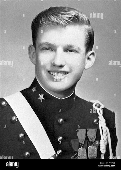 donald trump military academy pictures